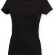 Skinni Fit - T-SHIRT FEMME COL ROND FEEL GOOD - Black - S