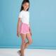 Skinni Fit - SHORT ENFANT RETRO - Black / White - 11/12 ans