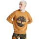 Timberland - Sweatshirt core tree col rond - Black / Wheat Boot - S