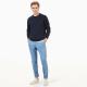 Timberland - Pull coton bio col rond williams river - Dark Sapphire - S