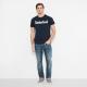 Timberland - T-SHIRT BIO BRAND line - Black - S