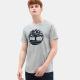 Timberland - T-SHIRT BIO BRAND TREE - Black - S