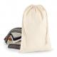 Westford Mill - Sac cordelette en coton premium - Black - L