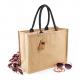 Westford Mill - Sac shopping classique en jute - Natural - One Size