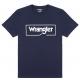 WRANGLER - T-shirt logo - Navy - XS