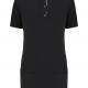 WK. Designed To Work - Polo long manches courtes femme - Black / Oxford Grey - XS