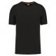 WK. Designed To Work - T-shirt col rond écoresponsable homme - Black - 3XL