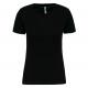 WK. Designed To Work - T-shirt DayToDay manches courtes femme - Black / Kelly Green - XS