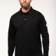 WK. Designed To Work - Sweat-shirt col polo - Black - 3XL