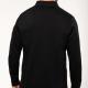 WK. Designed To Work - Sweat-shirt col polo - Black - 3XL