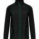 WK. Designed To Work - Veste DayToDay bi-matière unisexe - Black / Kelly Green - XS