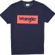 WRANGLER - T-shirt Logo tee - Navy - S