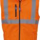 Yoko - Bodywarmer softshell haute visibilité - Hi Vis Orange - 3XL