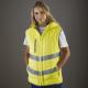 Yoko - Bodywarmer haute visibilité "Kensington" - Hi Vis Orange - 3XL