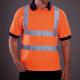 Yoko - POLO MANCHES COURTES HAUTE VISIBILITÉ - Hi Vis Orange - 3XL