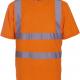 Yoko - T-shirt manches courtes haute visibilité - Hi Vis Orange - 4XL