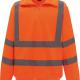 Yoko - Sweat-shirt 1/4 zip haute visibilité - Hi Vis Orange - 3XL