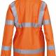 Yoko - Veste haute visibilité "Management" femme - Hi Vis Orange - L