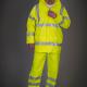 Yoko - Veste de pluie respirante Hi-Vis Soft Flex - Hi Vis Orange - S