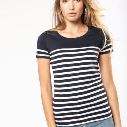 Navy / White Stripes - XS