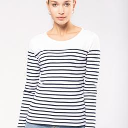 Navy / White Stripes - S