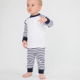 Navy / White - 0/6M