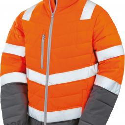Fluorescent Orange / Grey - 3XL